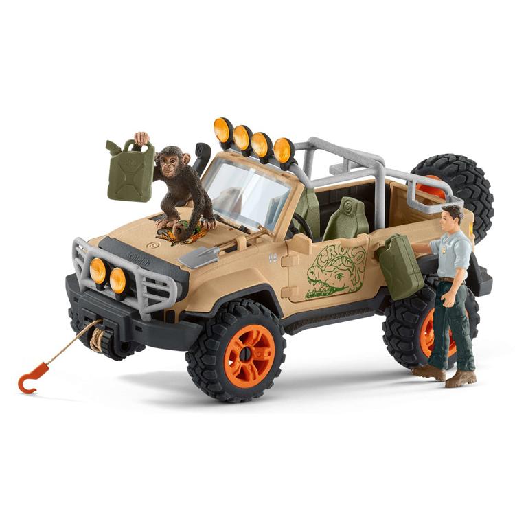 シュライヒ専門店】シュライヒ ジャングル調査隊 四輪駆動車 42410