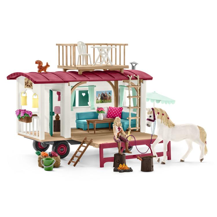 【シュライヒ専門店】シュライヒ ホースクラブガールズのキャンピングカー 42415 動物フィギュア ホースクラブ HORSE CLUB schleich |  | 01
