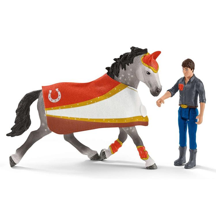 シュライヒ専門店】シュライヒ アクロバット乗馬 42443 動物フィギュア