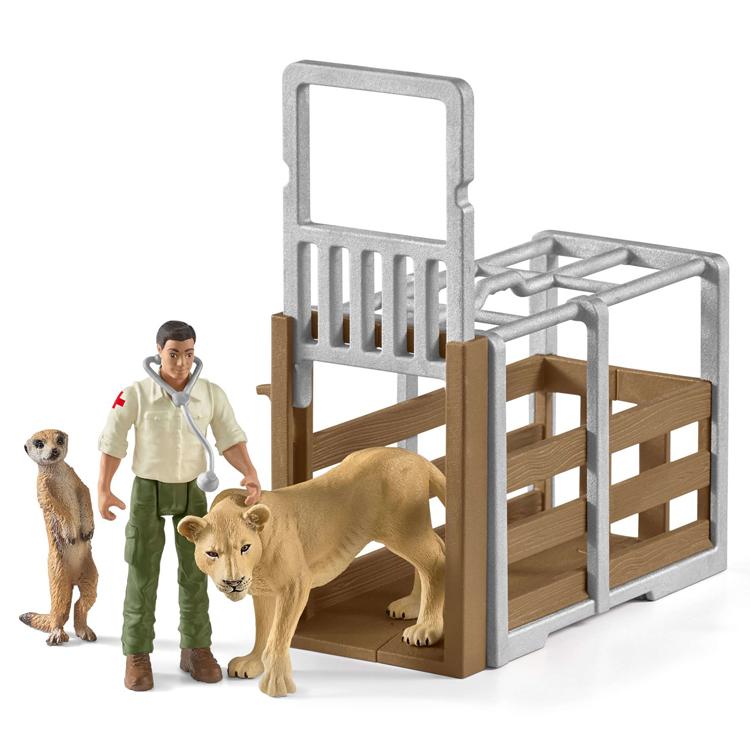 【シュライヒ専門店】シュライヒ アニマルレスキュートラック 42475 動物フィギュア ワイルドライフ Wild Life schleich |  | 04