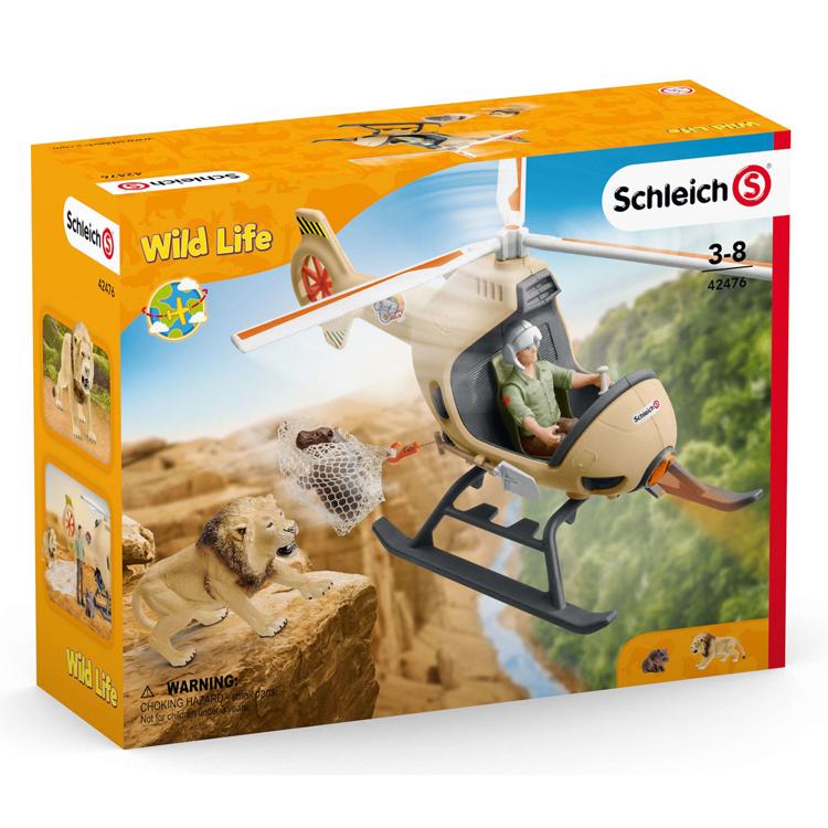 【シュライヒ専門店】シュライヒ アニマルレスキューヘリ 42476 動物フィギュア ワイルドライフ Wild Life schleich |  | 12