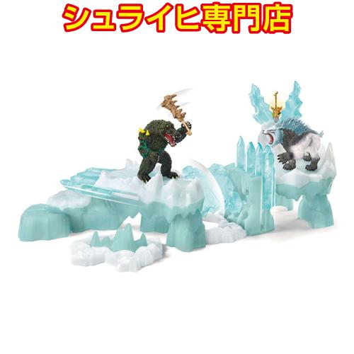 【シュライヒ専門店】シュライヒ アイスフォートレス 42497 モンスターフィギュア ドラゴン 騎士 ELDRADOR schleich｜kupitoys