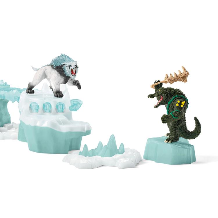 【シュライヒ専門店】シュライヒ アイスフォートレス 42497 モンスターフィギュア ドラゴン 騎士 ELDRADOR schleich |  | 16