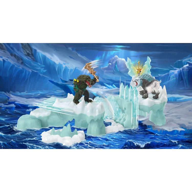 【シュライヒ専門店】シュライヒ アイスフォートレス 42497 モンスターフィギュア ドラゴン 騎士 ELDRADOR schleich |  | 02