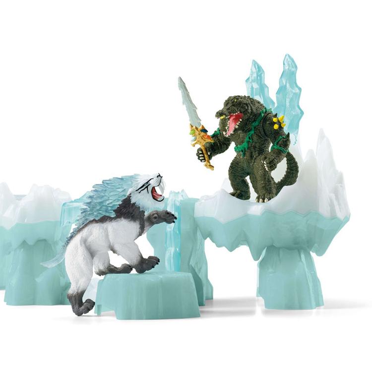 【シュライヒ専門店】シュライヒ アイスフォートレス 42497 モンスターフィギュア ドラゴン 騎士 ELDRADOR schleich｜kupitoys｜07