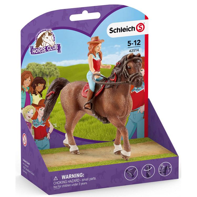 【シュライヒ専門店】シュライヒ ハンナと馬のカイエン 42514 動物フィギュア ホースクラブ HORSE CLUB schleich｜kupitoys｜06