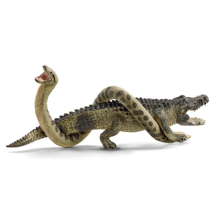 【シュライヒ専門店】シュライヒ アナコンダとワニ 42559 動物フィギュア ワイルドライフ Wild Life schleich 2024 新商品 |  | 03