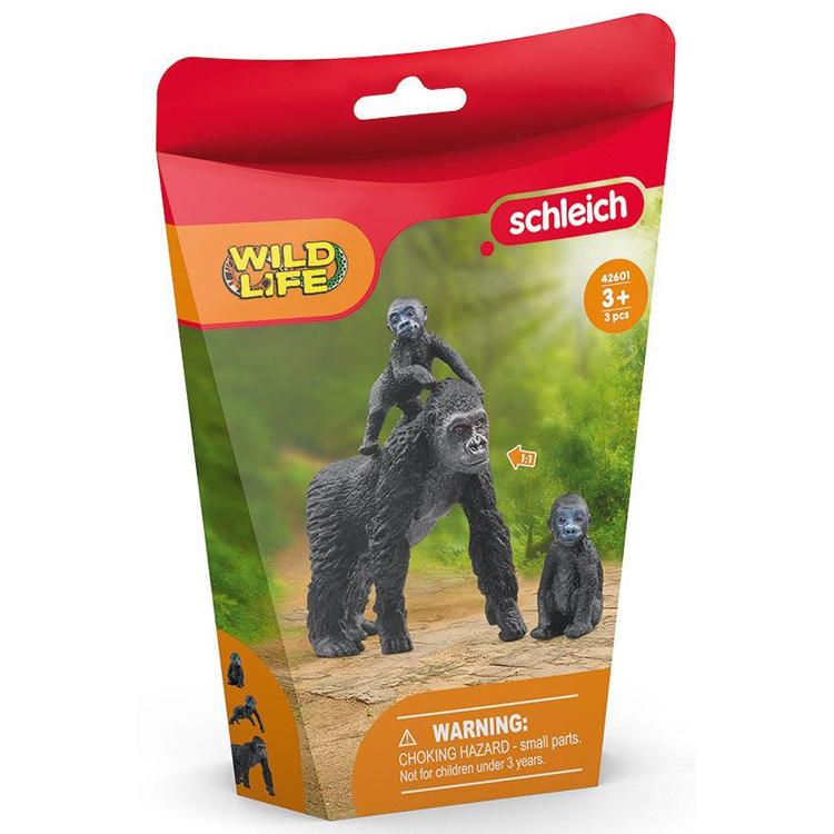 【シュライヒ専門店】シュライヒ ゴリラの親子 42601 動物フィギュア ワイルドライフ Wild Life schleich 2023 新商品｜kupitoys｜06