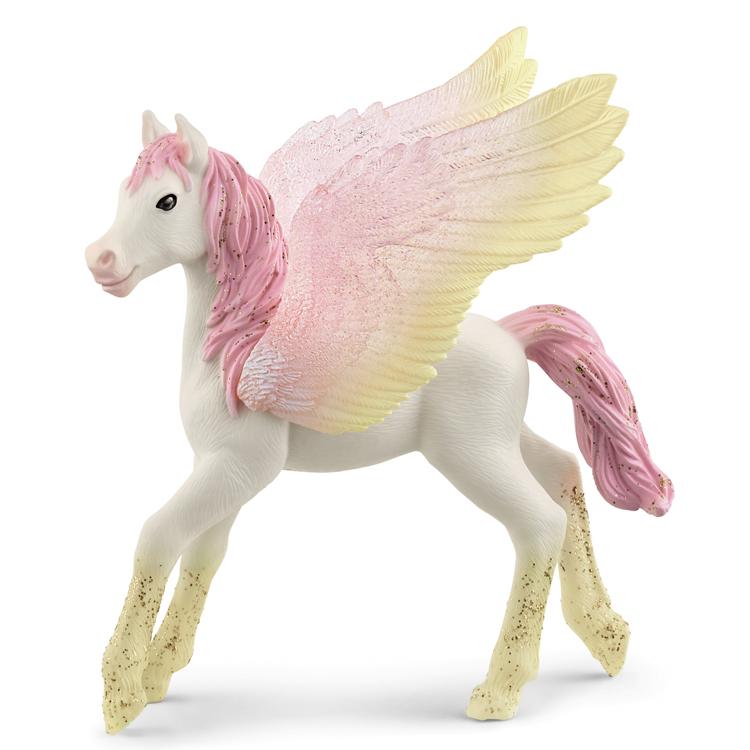 【シュライヒ専門店】シュライヒ サンライズ・ペガサス 仔 70721 妖精フィギュア バヤラ エルフ bayala elves schleich |  | 01