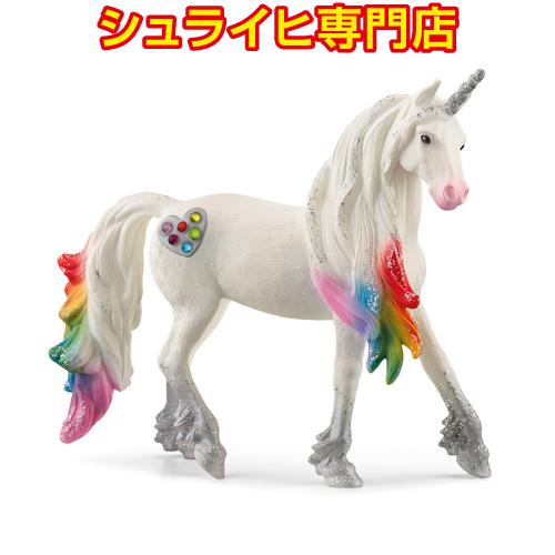 【シュライヒ専門店】シュライヒ レインボー・ユニコーン オス 70725 妖精フィギュア バヤラ エルフ bayala elves schleich | 