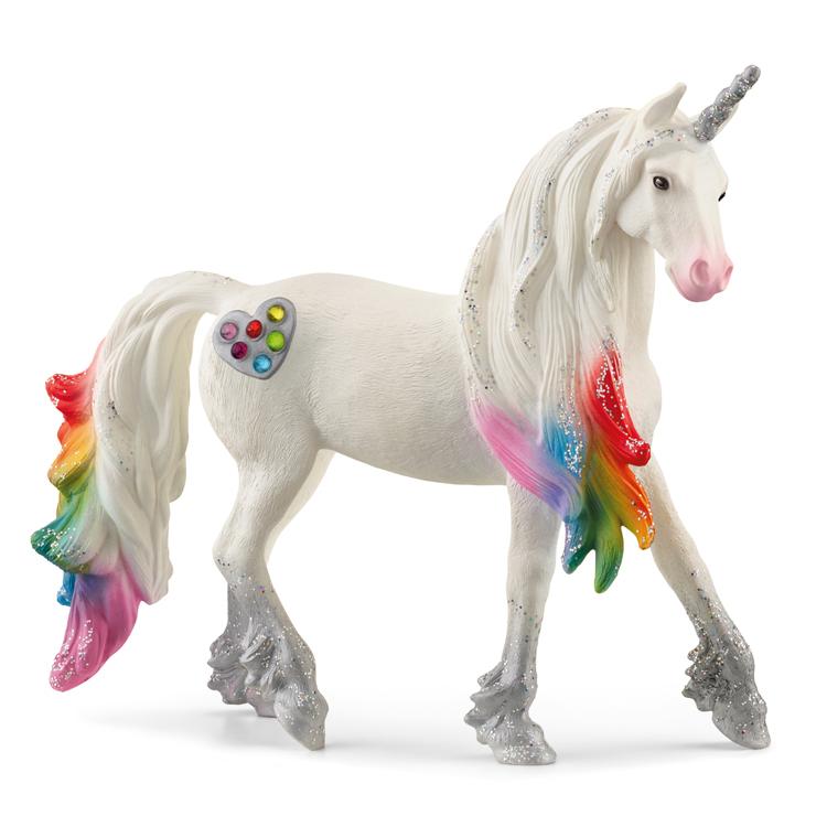 【シュライヒ専門店】シュライヒ レインボー・ユニコーン オス 70725 妖精フィギュア バヤラ エルフ bayala elves schleich |  | 01