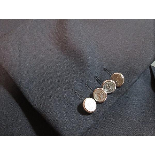激安紳士服　ＳＴＵＤＩＯ　ＢＹ　Ｄ’ＵＲＢＡＮ　ウール１００％メタルボタン紺ブレザー春夏物　４０％ＯＦＦ｜kuppi｜05