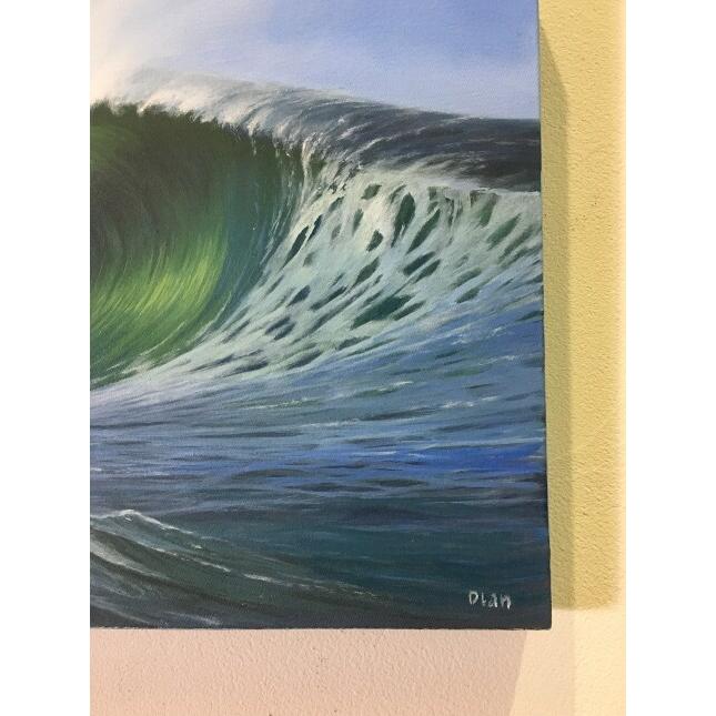 波の絵 海の絵 アートパネル H40×W50cm E-1 (1155) 海の絵画 波 アート
