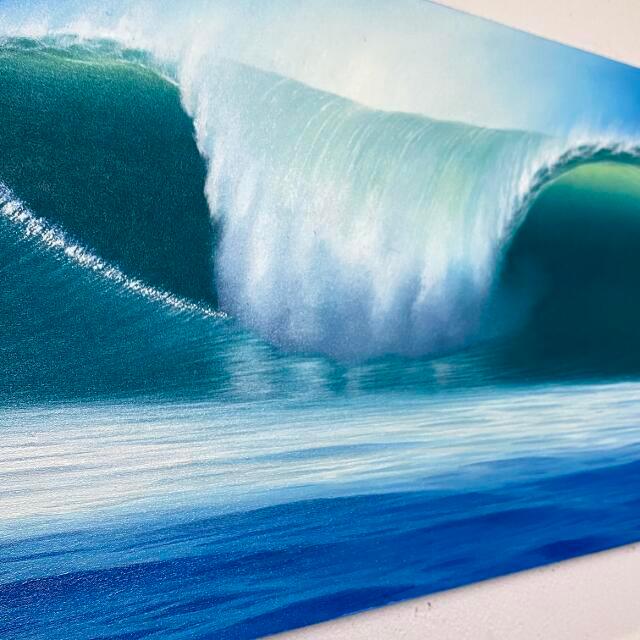波の絵 Windy W90×H30cm F-1 (1158-1) バリ絵画 海の絵 波