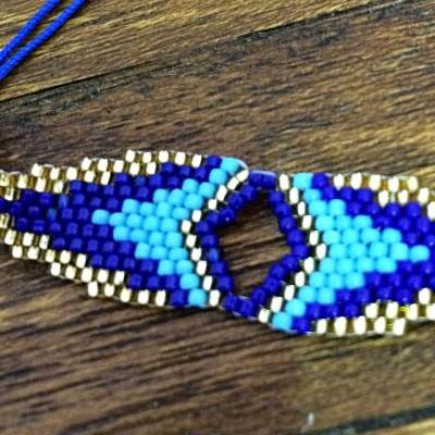 メール便対応可 ミサンガ ビーズ ブレスレット アンクレット サイズ