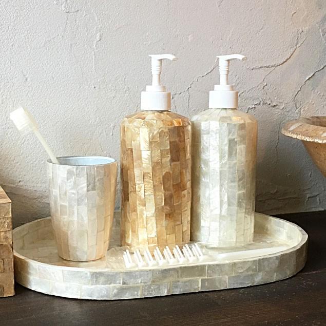 シェル ソープボトル ディスペンサー ゴールド ホワイト cm 貝 客室備品 ホテル 洗面所 詰め替えボトル おしゃれ モダン 1529 アジアン雑貨 バリ石像のクプクプ 通販 Yahoo ショッピング