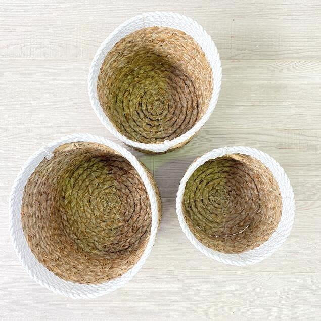 鉢カバー かご セット 5タイプ S M L おしゃれ 北欧 バスケット カゴ