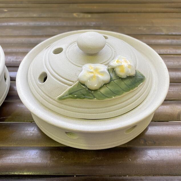 タバナン焼き 蚊取り線香ホルダー お香立て 陶器 5タイプ 蚊遣り器