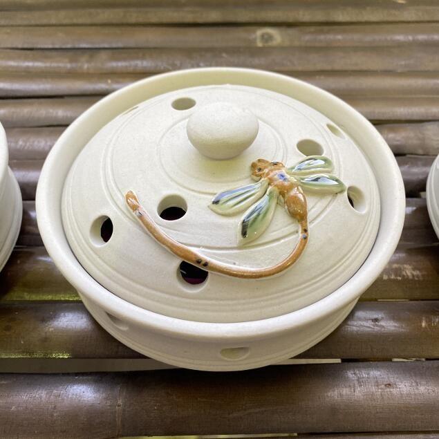 タバナン焼き 蚊取り線香ホルダー お香立て 陶器 5タイプ 蚊遣り器