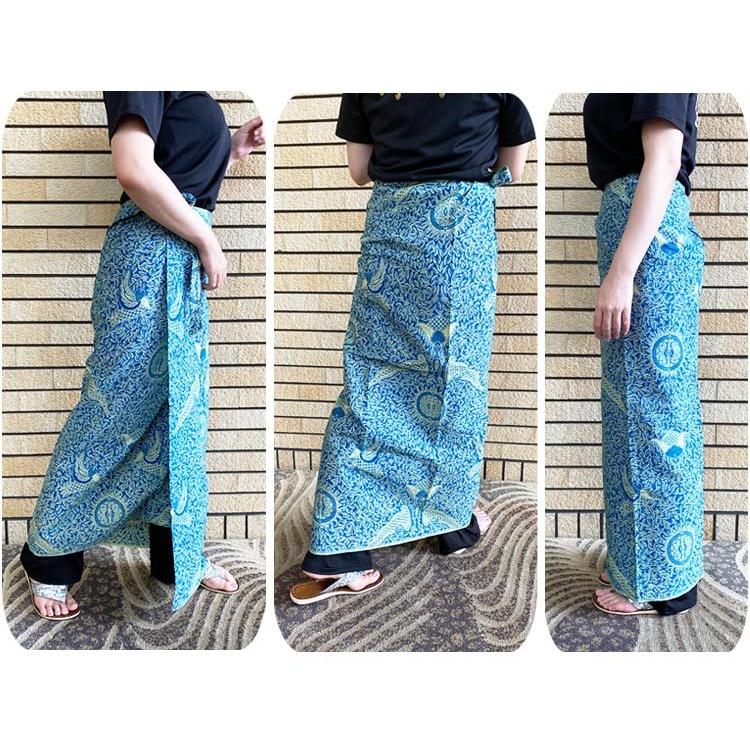 インドネシア オールド BATIK 巻きスカート＆ワンピース バティック
