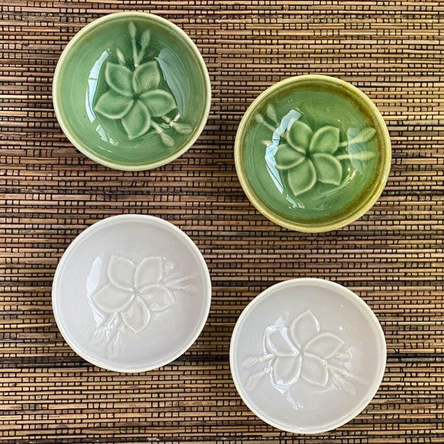 小皿 ソースディッシュ セット 2個1セット 2色 グリーン グレー