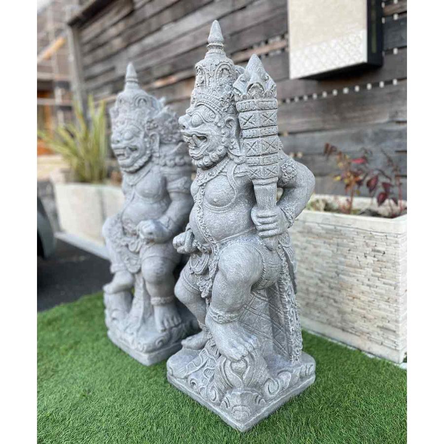 ラクササ バリ島 砂岩 石像 アジアン風 インテリア バリ風 ラクササ バリ島 砂岩 石像 アジアン風 インテリア バリ風