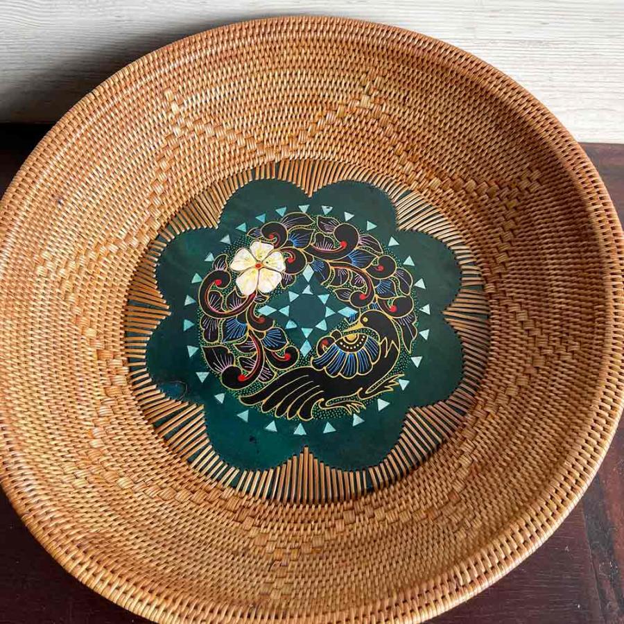 アタ バスケット トレイ ボウル 3タイプ W30cm 籠 かご カゴ 小物入れ