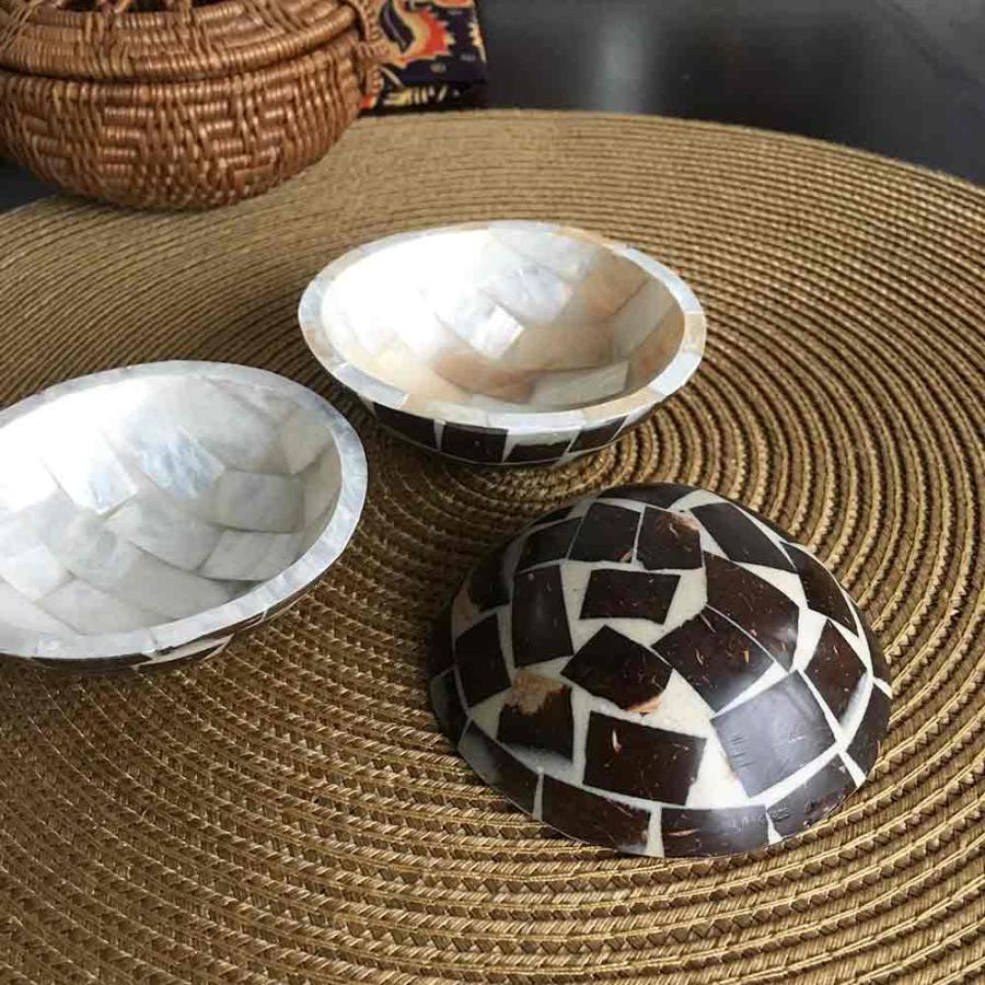 シェル トレイ ラウンド 丸型 Sサイズ 3色 ゴールド ホワイト MIX