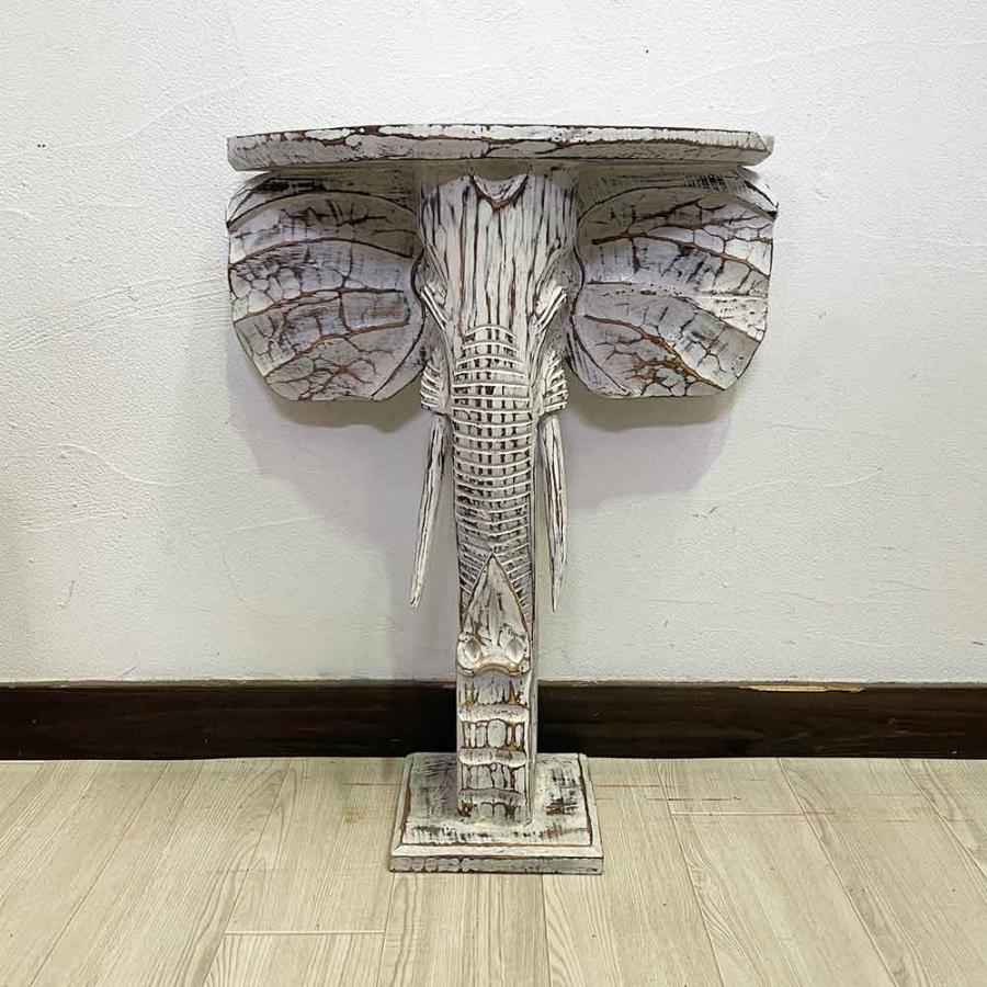 木製2段シェルフ【象嵌細工•彫刻透し彫り】サイドテーブル　飾り棚　花台　アジアン 木製2段シェルフ【象嵌細工•彫刻透し彫り】サイドテーブル