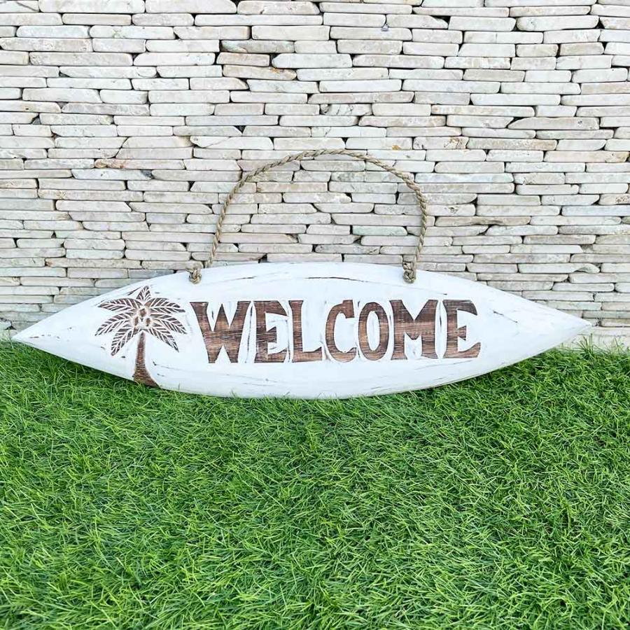 サーフボード型ウェルカムボード LED付き サーフボード型ウェルカム