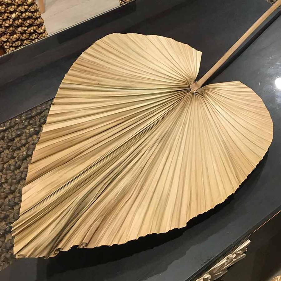 パームリーフ スペード型 2本1セット 120cm アートプランツ ヤシの葉