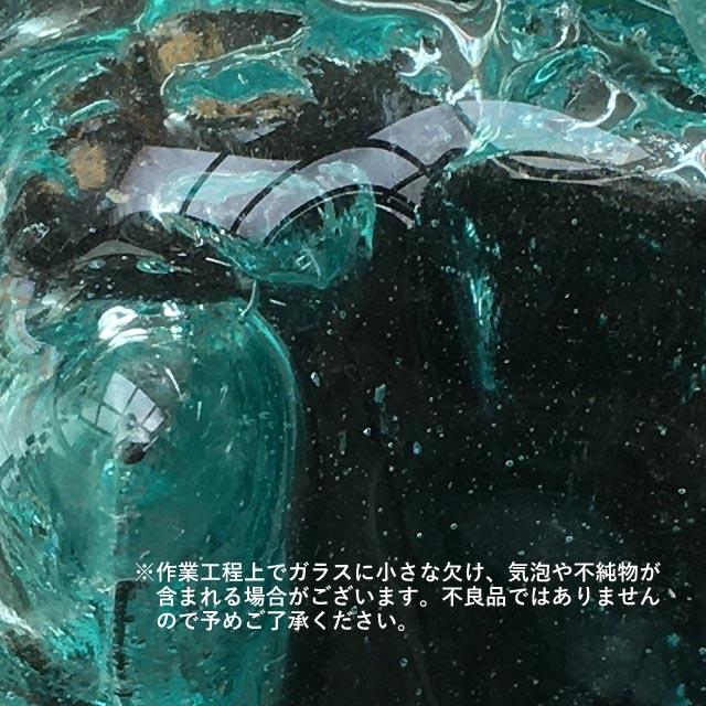 ガラスと流木のオブジェ ダブル ガラスオブジェ 大 3E/3F 置物 流木