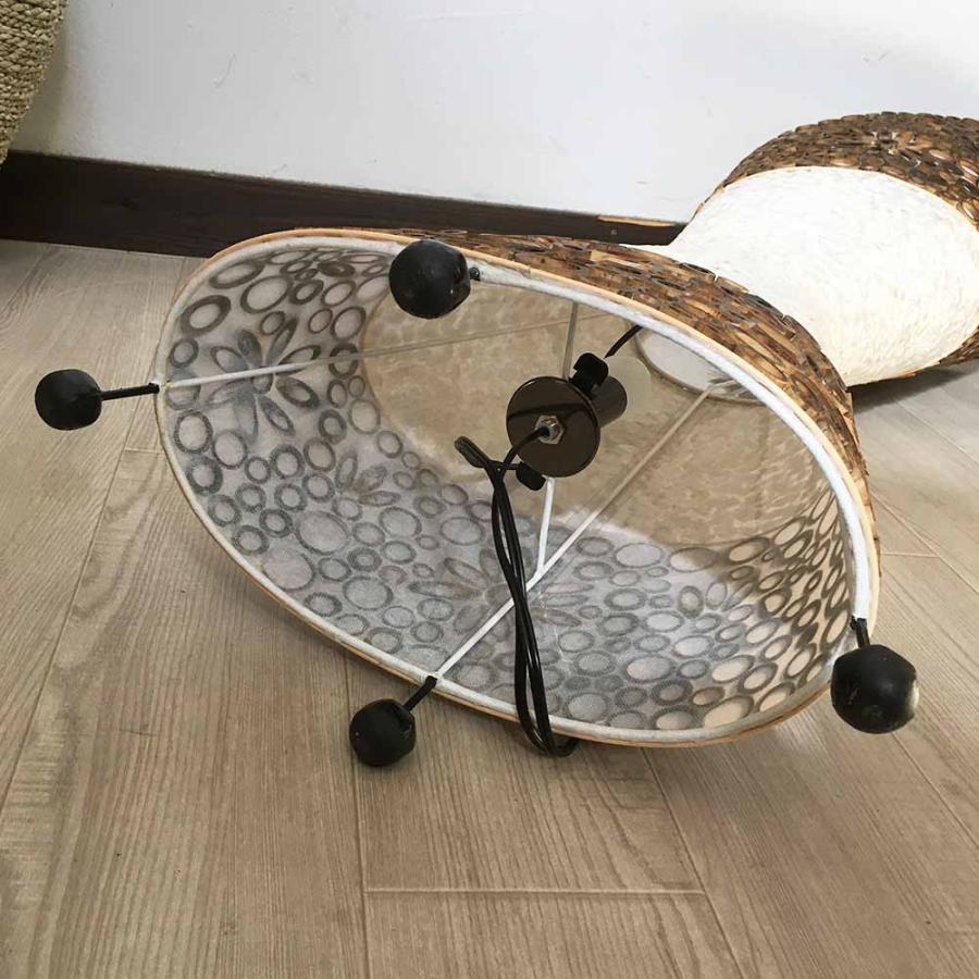 スタンドランプ フロアライト シェル バンブー H100cm アジアン