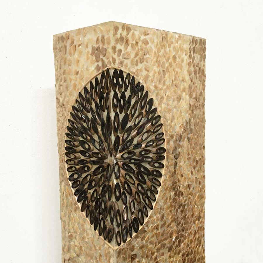 スタンドランプ フロアライト 四角 スクエア バンブー シェル H150cm 2