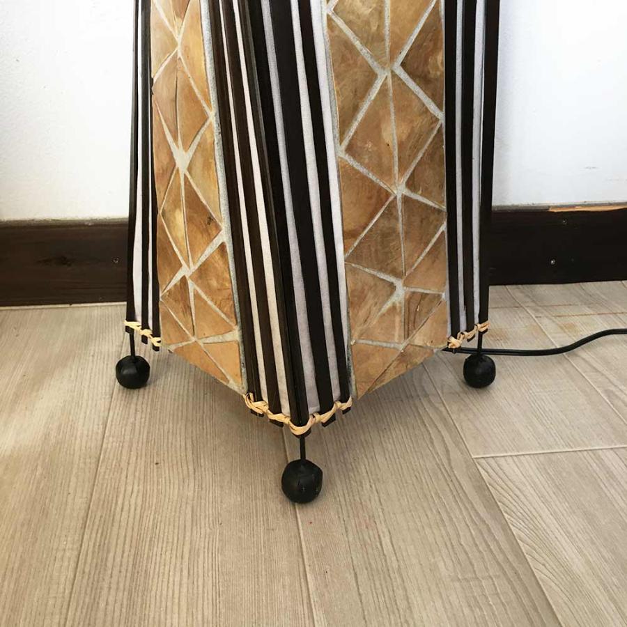 スタンドランプ フロアライト スクリュー バンブー シェル H150cm