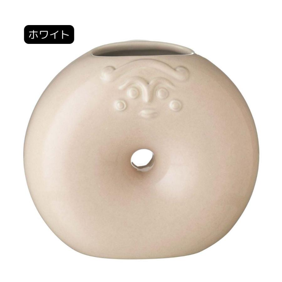 ジェンガラケラミック uwiシリーズ 花瓶 フラワーベース 陶器 3色 白