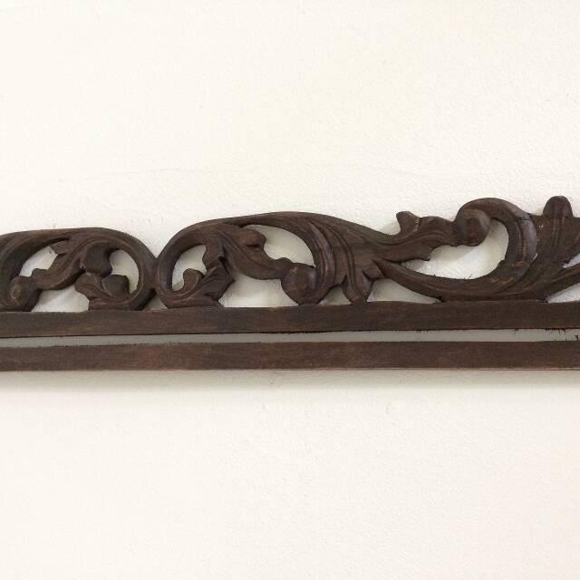 イカットハンガー アジアン雑貨 バリ 紐付き 大