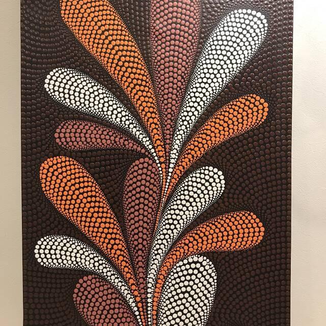 ドットアート 100×50 G アートパネル モダン 壁掛け バリアート