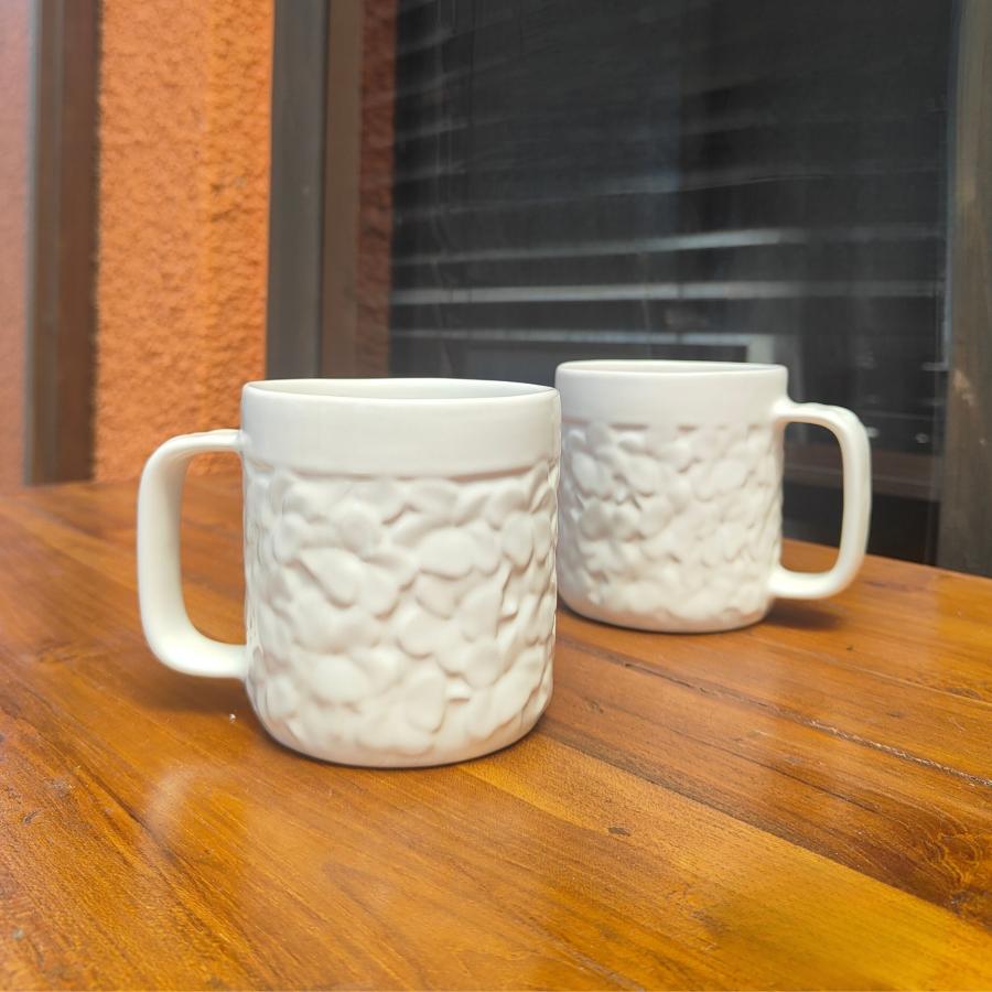 人気 再入荷! ジェンガラケラミック マグカップセット 深緑 2コ1セット