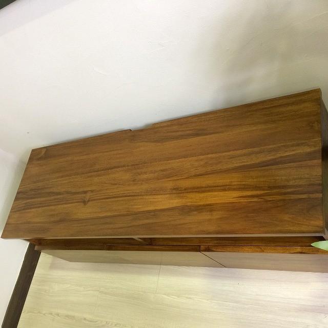 テレビボード TVボード テレビ台 W120cm チーク キャビネット コンソール 木製 アジアン家具 バリ島_2
