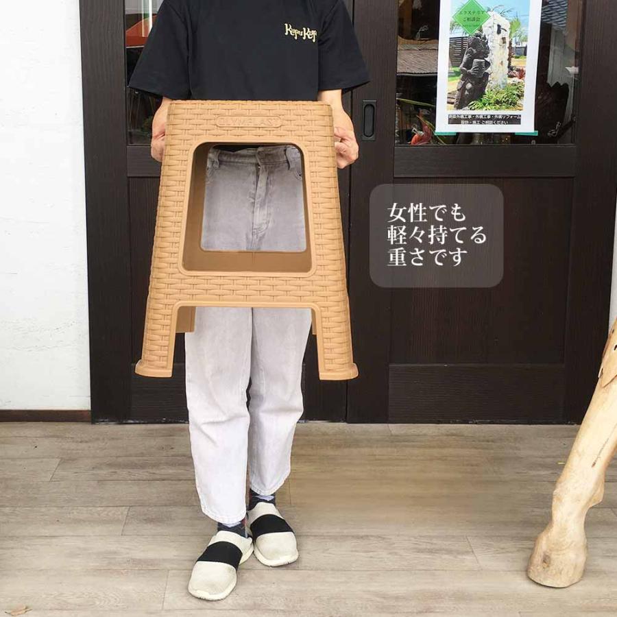 樹脂製 スツール 濡れてもOK 6色 重ねて収納可 屋外可 椅子 チェア