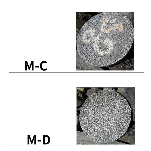 踏み石 ステップストーン 飛び石 丸型 30cm 置くだけ 敷石 バリ島石材