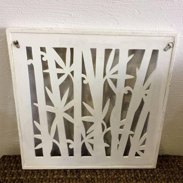立体感のある アートレリーフ パネル A-1 竹 50×50 バンブー ウォール