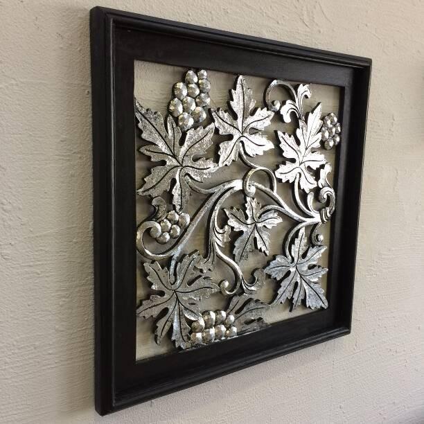 訳あり MDF アジアンリゾート パネル ブラウン調 バリ雑貨 壁飾り