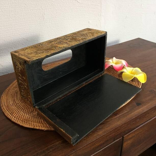 〜Sold〜★フランスアンティーク★ラッフルデザイン★ティッシュケース★ Sold〜☆フランスアンティーク☆ラッフルデザイン☆ティッシュ