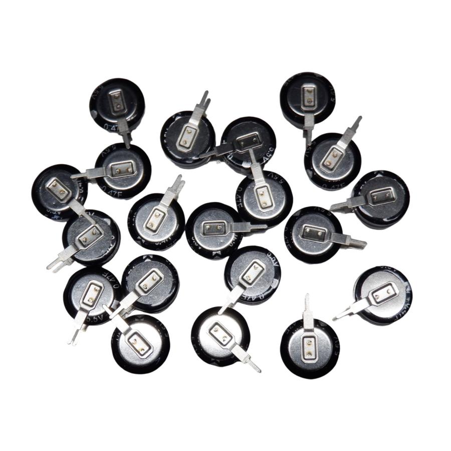 0.47F 5.5V 20個 電気二重層コンデンサー : 電子パーツ通販のKURA