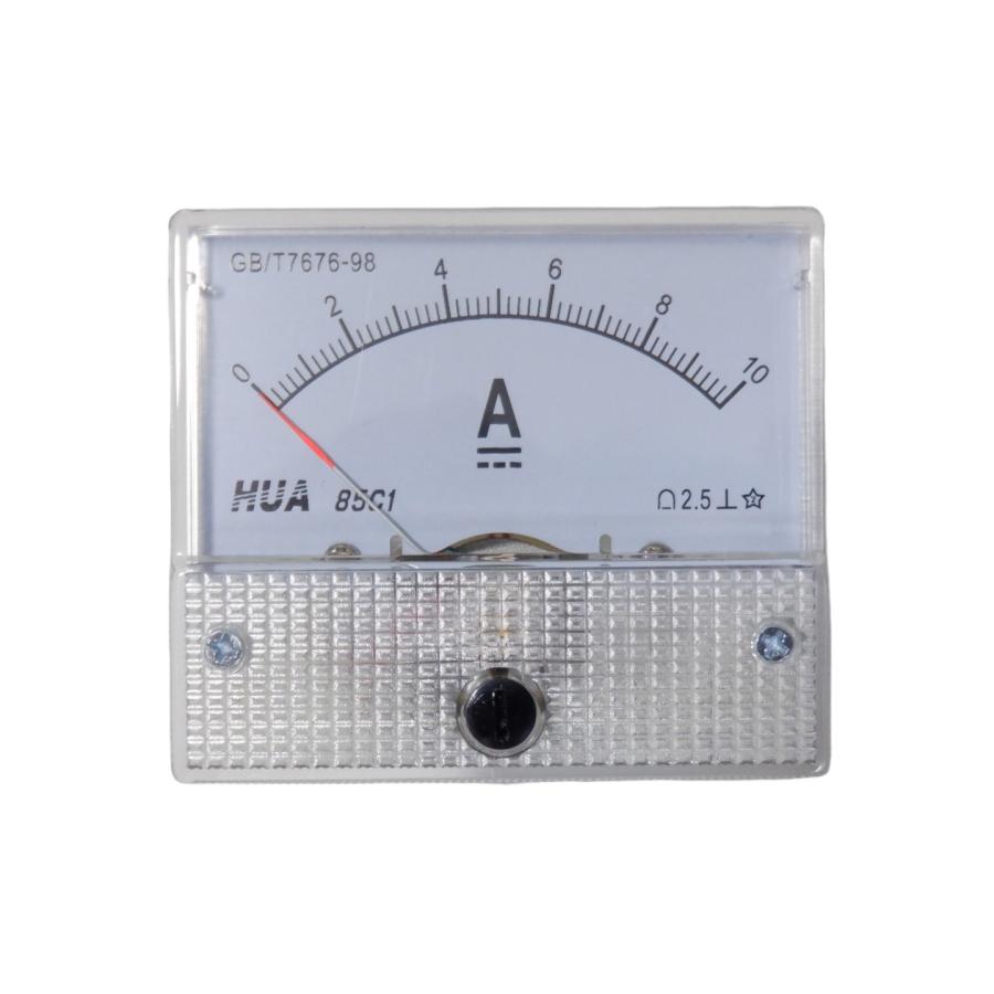 DC10A アナログ電流計 パネルメーター : 電子パーツ通販のKURA Yahoo