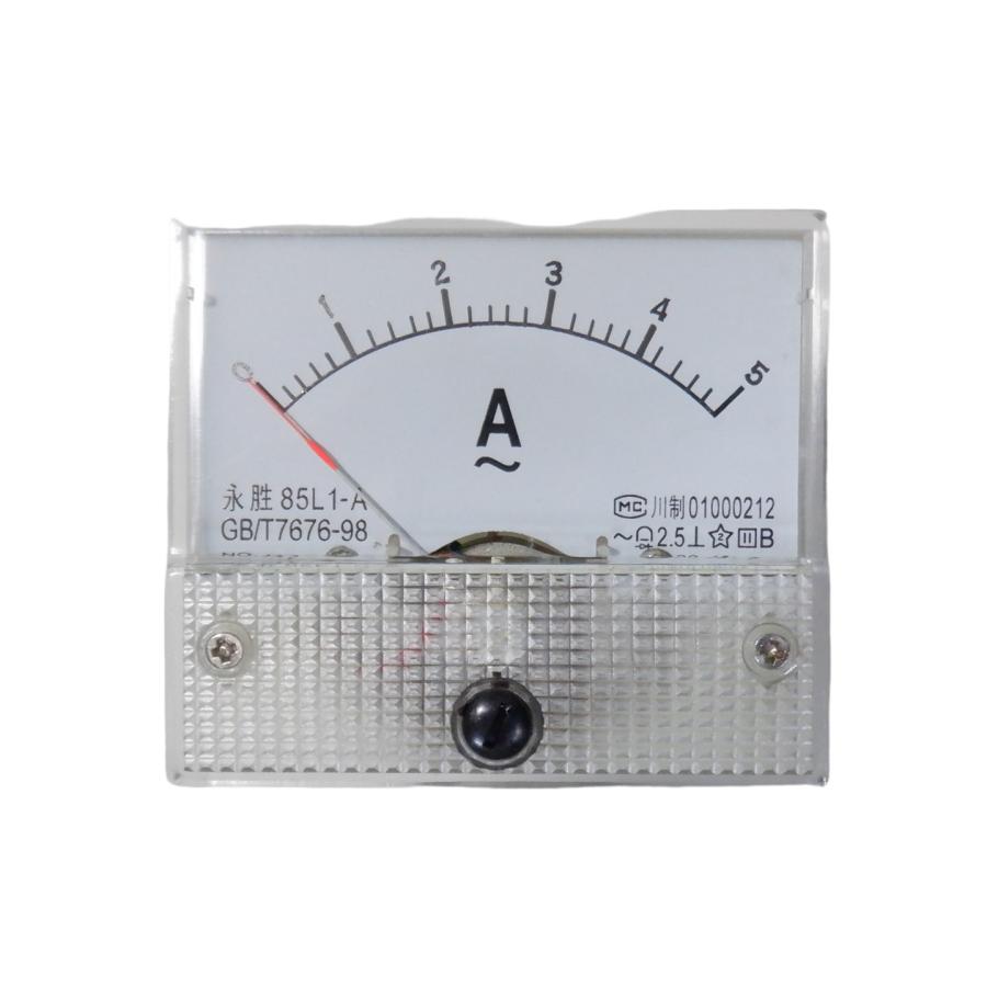 AC5A アナログ電流計 パネルメーター : 電子パーツ通販のKURA Yahoo!店