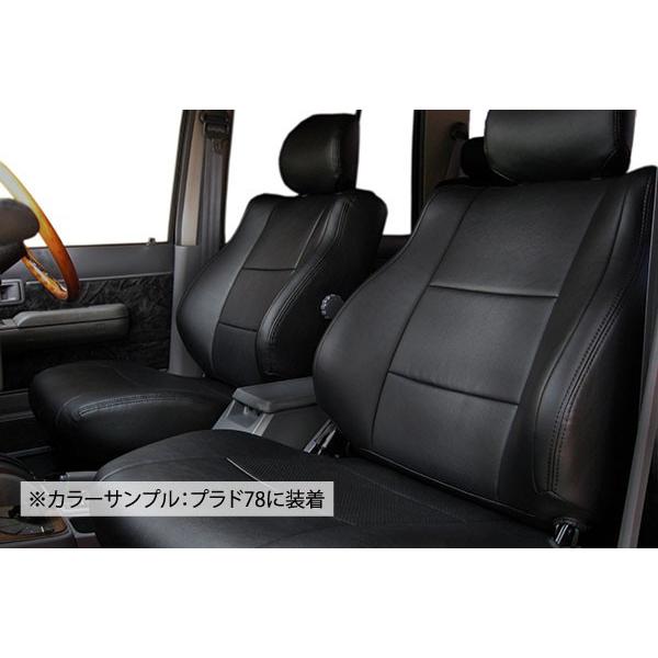 まるで純正レザーシートのような質感！defi】◇ランクルプラド78