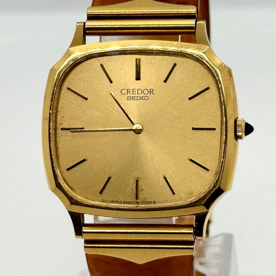 SEIKO CREDOR クレドール ヴィンテージ レディース 腕時計 SEIKO（セイコー） CREDOR クレドール 5930-6080 ゴールド QZ